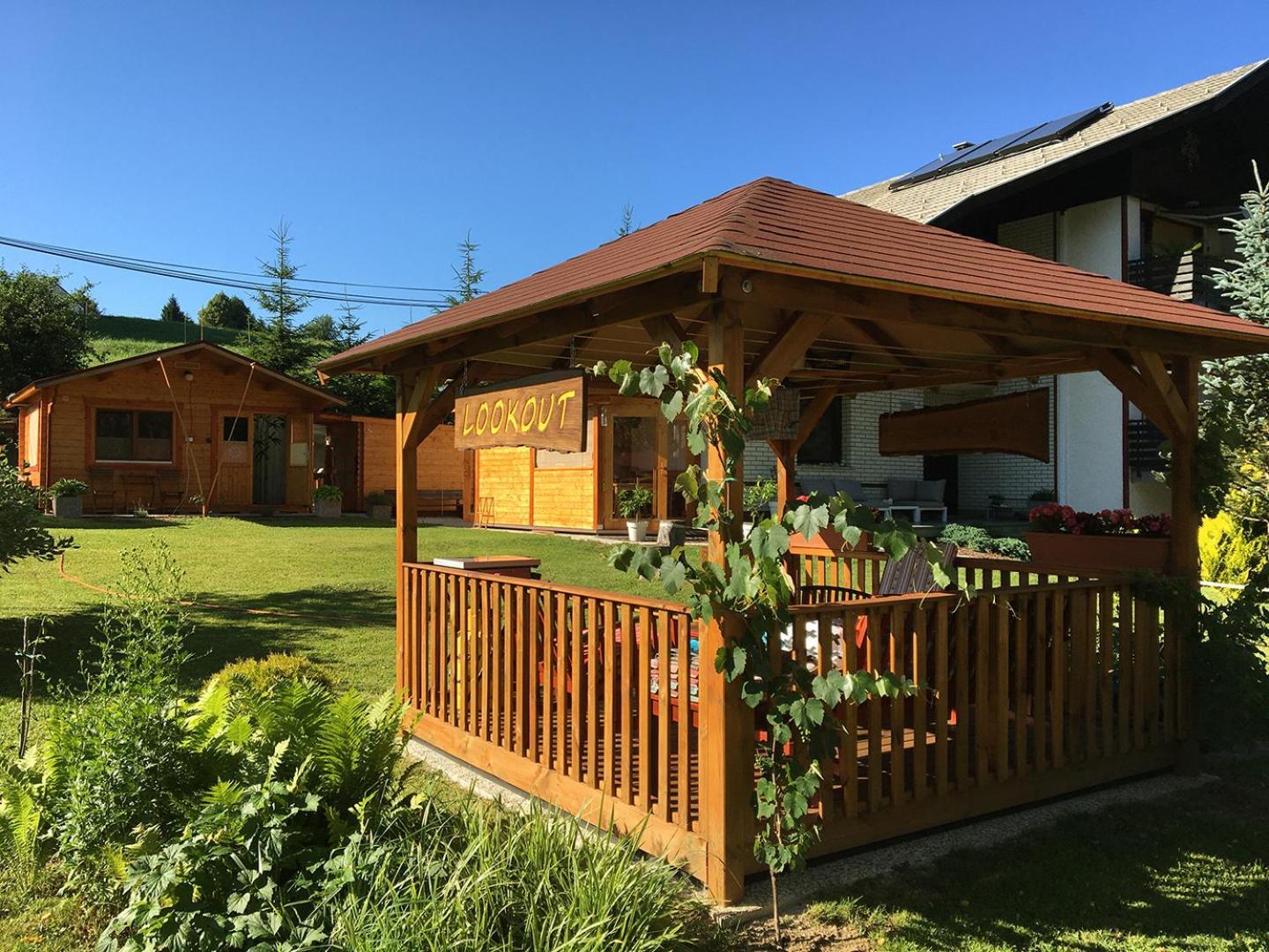 Lookout Resort Tiny House Rovte ภายนอก รูปภาพ
